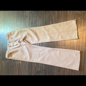 Khaki straight leg jean